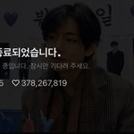 뷔 생일브이앱 40분만에 <b>천만</b> 넘었네