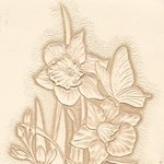 [가죽공예] 가죽공예-플라워 <b>카빙</b>(대구가죽공예)