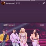 [모두드루와] 위켄드 인스타 스토리에 올라온