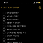 아 <b>버킷</b>리스트 쓰고있는데