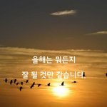 <b>올해</b>는 뭐든지 잘 될 것만 같습니다.