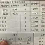 11월 모의고사 등급 ㅋㅋㅋㅋㅋ