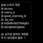 얘들아 남자로 밝혀진 스파이 계정들이래