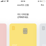 <b>카뱅</b> 미니 카드 너네 무슨색 햇어?