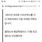 추사랑이 다니는 학교=한<b>학급</b> 평균 15명