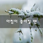 [좋은생각] <b>아침</b>이 좋아질 땐~
