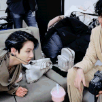 [방탄소년단] <b>김뷔</b> 동생 볼때 눈빛