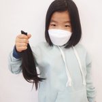 240㎝ 기부한 10대 세 자매 “<b>소아암</b> 앓는 친구들 힘내세요”