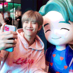 남주나 눈 온다