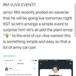 [방탄소년단] 오늘 낮누 태앱 이벵 이거 한대 ㅋㅋㅋㅋㅋㅋㅋ
