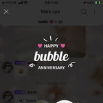 [NCT즌] <b>마크</b> <b>버블</b> 30일 짼데