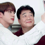 <b>백종원</b>이랑 셀카 찍는 김석진
