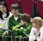 [모두드루와] 조이 제대로 못쳐다보는 정우.<b>gif</b>