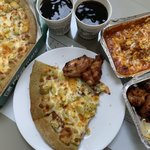 주말 <b>외식</b> 대신 피자마루에서 시켜먹었어요.
