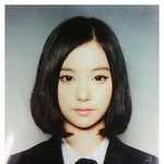 여자친구 은하 과거 증명사진.. 조카 예쁜데?