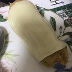[드루와] 치즈로 감싼 <b>호박</b>고구마 먹는중임