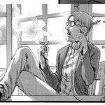 [진격의거인] 죽을날 얼마안남앗다고 <b>담배</b>나뻑뻑