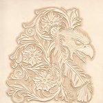 [가죽공예] 가죽공예-<b>셰리던</b>과 독수리 카빙