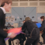 [NCT] 대혼란 속 아기치타.<b>gif</b>