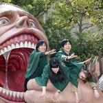 [진격의거인] <b>성우들</b>끼리 유니버셜 간거 졸귀임ㅠㅠ