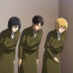 [진격의거인] 헤쵸: 엥 <b>나도</b> 숙여야돼?