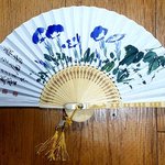 [묵당박병배] 묵당박병배 <b>부채</b> 사군자,물총새,나팔꽃