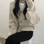 <b>크롭</b>가디건 추반좀 ㅜㅜ