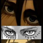 [진격의거인] 에렌 눈 진짜 <b>구미</b>호거 빼온것같아