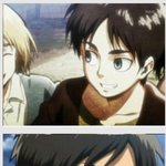 [진격의거인] 에렌이 격<b>거안</b>에서 유일하게 웃어보인사람: