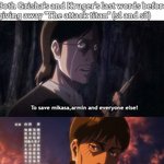 [진격의거인] ㅅㅍ)소름..그<b>리샤</b>랑 크루거 유언똑같음