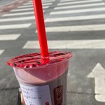 [댓글부탁해] 길에서 버려진 공차 <b>타로</b>버블티 주워서 마심