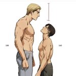 [진격의거인] 엘빈이랑 리바이 <b>상의</b>탈의