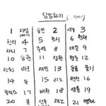 [드루와] 자기 최애 <b>자리표</b>에 없는 얘드라 너네 최애 내가 앉혀줌