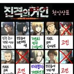 [댓글부탁해] (스포ㅇ)첫인상표로 정리하는 <b>진격</b>거 등장인물들