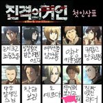 [진격의거인] <b>영입</b>한 친구 첫인상표 받아냄