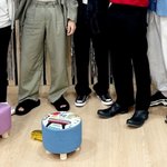 오늘자 방탄 브이앱 단체사진