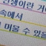 [댓글부탁해] 이말이 왜이렇게 슬플까