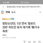 [방탄소년단] 한국가수 <b>최초</b> 또 <b>최초</b>