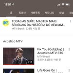 [방탄소년단] 픽스유 <b>엠티비</b> 브라질에 올라왔어