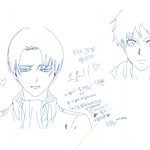 [진격의거인] 어떤 <b>판녀랑</b> 트레이싱 한거