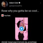 로제 직캠 챙겨보는 WWE <b>레슬러</b> Adam Cole