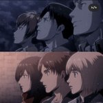 [진격의거인] <b>EMA</b>보고 리바이가 친구들 생각많이 났을 듯