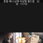 [진격의거인] 애니 남캐 이상형 월드컵 중인데 못 고르게따..