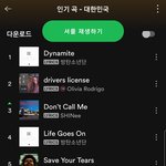 [모두드루와] 샤이니 한국 스포티파이 <b>주간</b> 3위