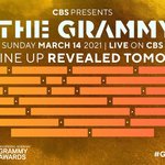 그래미 퍼<b>포머</b>에 방탄 있을 거 같은 게