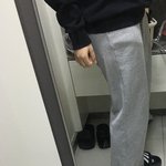 바온 츄리닝 진짜 길다,,