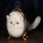 리얼하고 오묘한 분위기의 <b>털실</b> 냥이