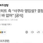 왜 <b>사쿠라</b> 기사마다 말이 달라?