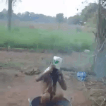 <b>냄비</b> 안에서 몸데피는 흑인