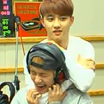 아 도경수 <b>변백현</b> 개귀엽다